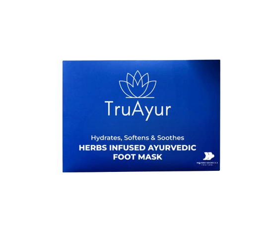 Maschera per i piedi ayurvedica alle erbe (Paquete de 1)