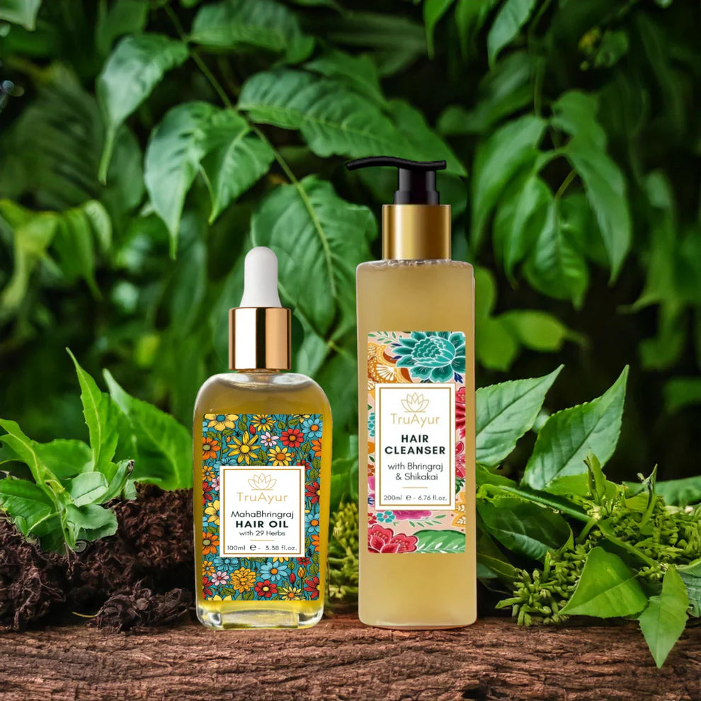 Combinación de reparación y revitalización del cabello (limpiador para el cabello y aceite para el cabello)