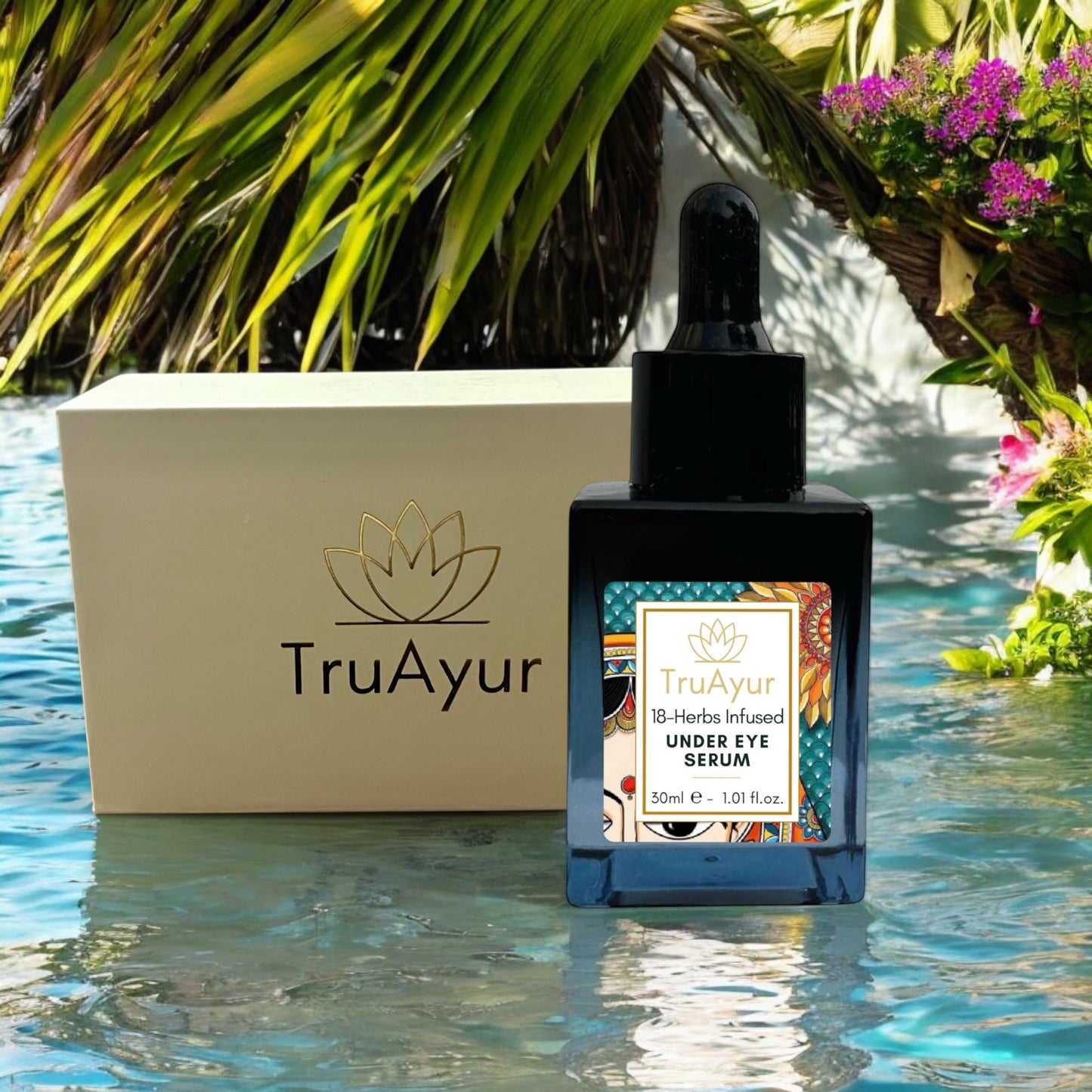 18 hierbas suero contorno de ojos enriquecido para iluminar, tonificar, descongestionar y reducir las ojeras