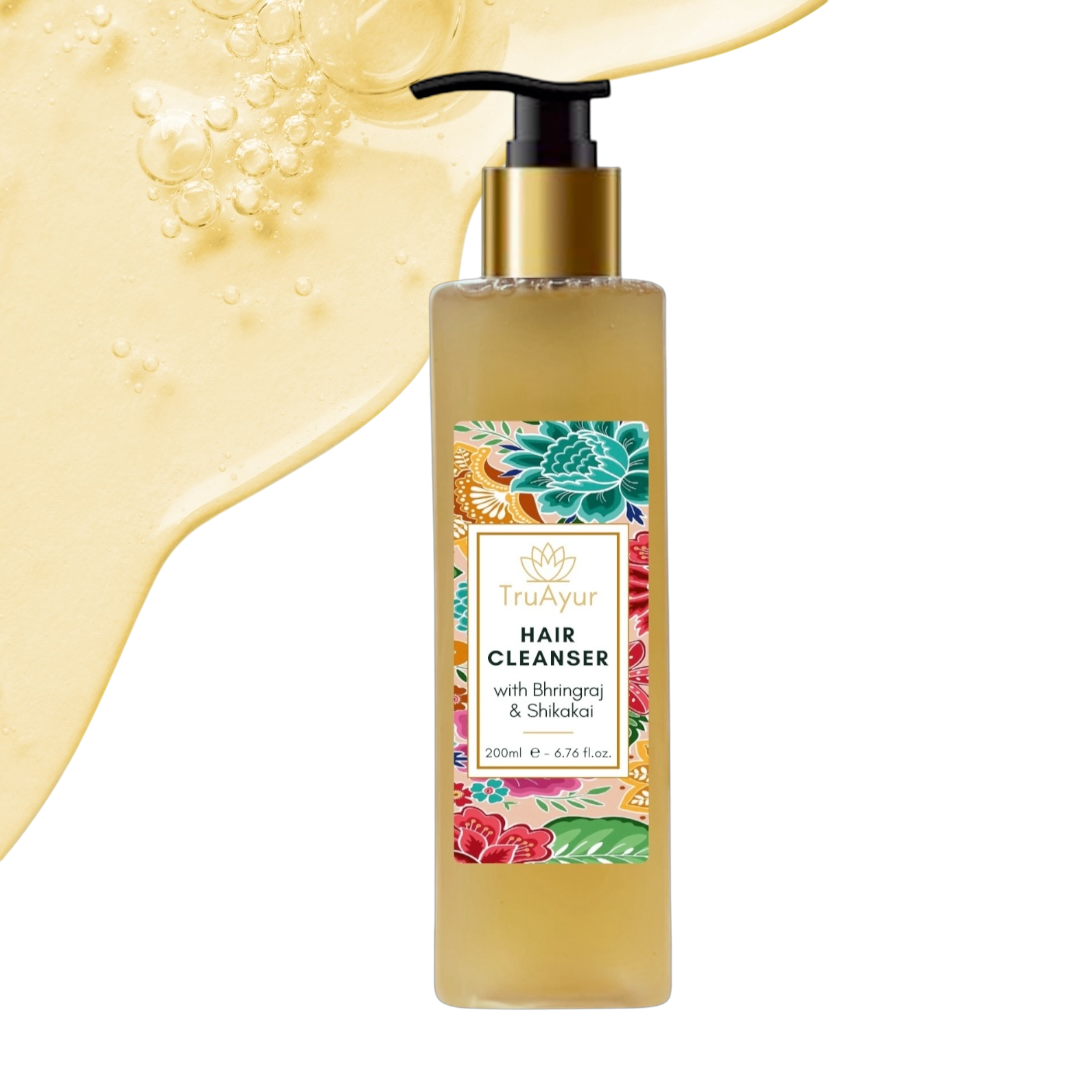 Limpiador capilar ayurvédico con Bhringraj y Shikakai