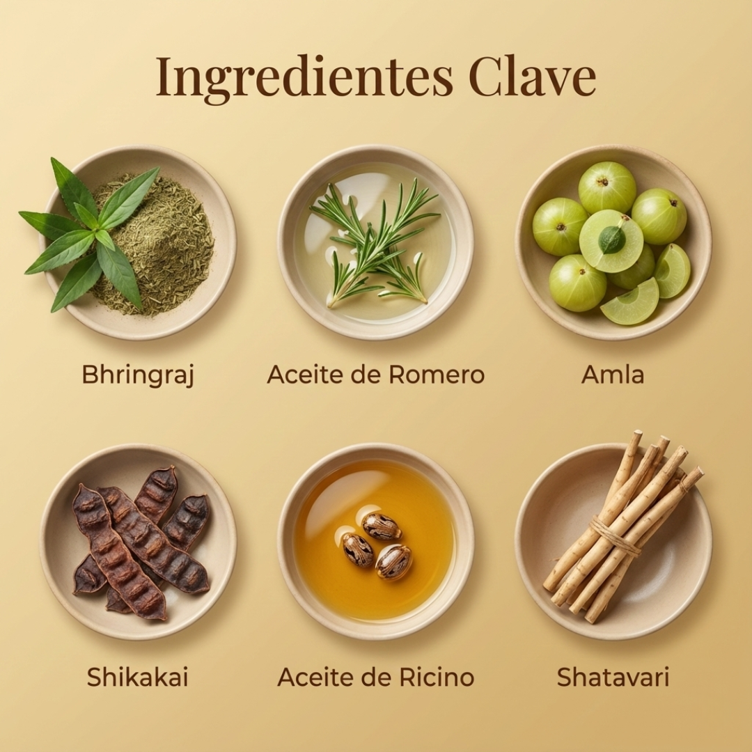 Olio Ayurvedico per il massaggio alla testa con 29 erbe per ridurre la caduta dei capelli combattere la forfora e riparare il cuoio capelluto