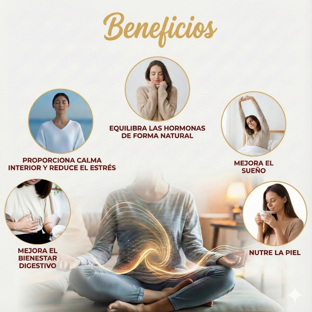 10 hierbas Aceite de ombligo para el equilibrio hormonal, una piel radiante y el equilibrio de la piel flácida, seca y con arrugas