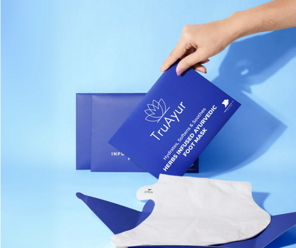 Mascarilla para pies ayurvédica con hierbas (paquete de 2)