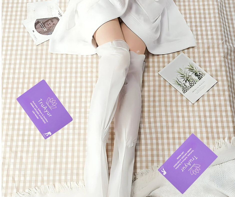 Mascarilla ayurvédica para piernas con hierbas (paquete de 2)