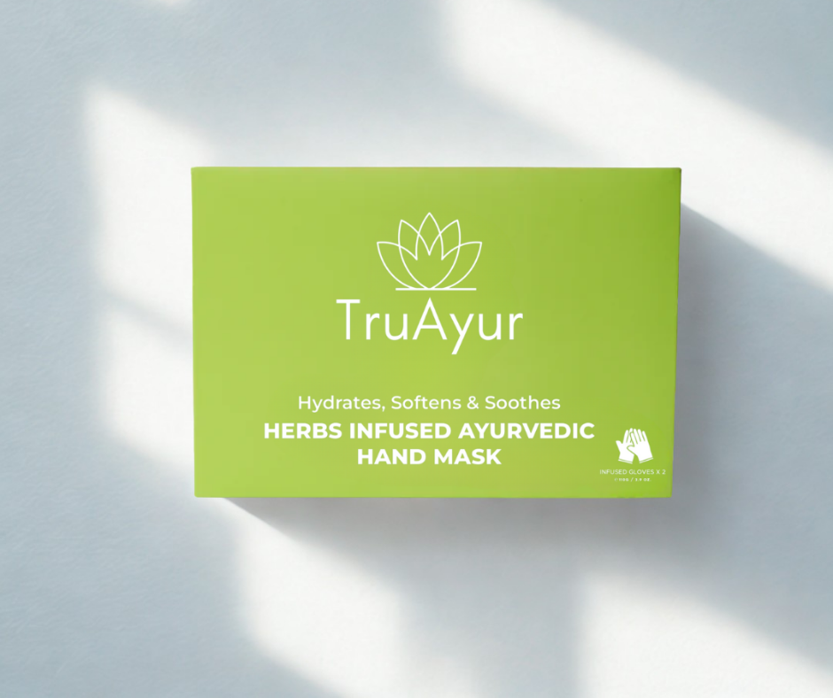 Mascarilla ayurvédica para las manos con hierbas (paquete de 2)