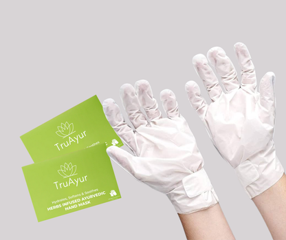 Mascarilla ayurvédica para las manos con hierbas (paquete de 2)