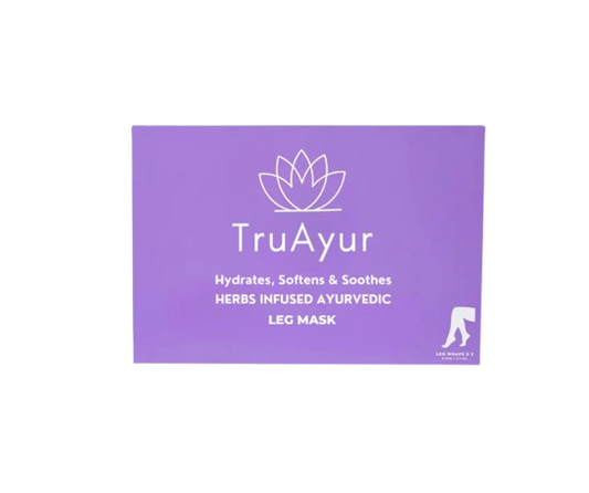 Mascarilla ayurvédica para piernas con hierbas (paquete de 2)