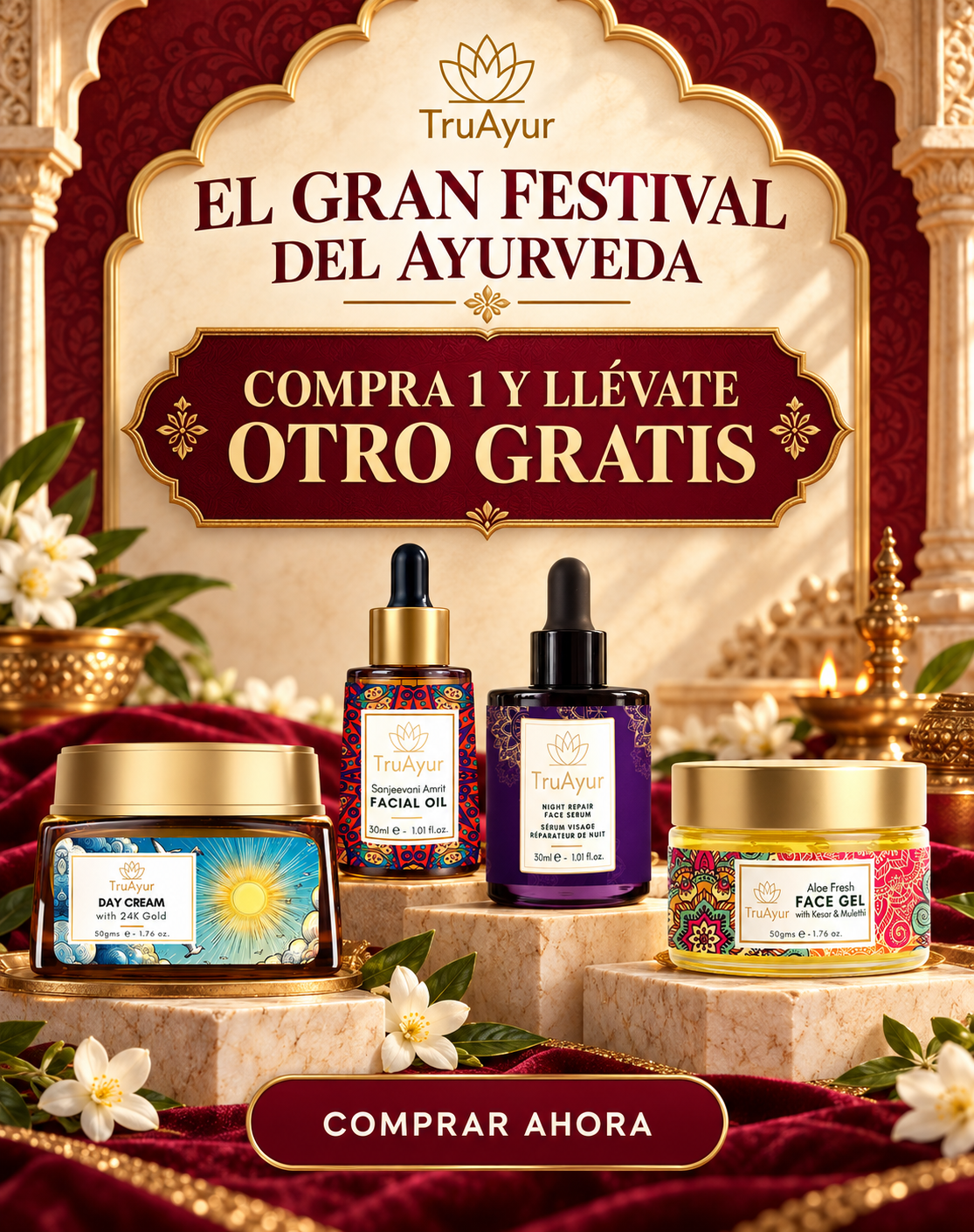 Compra 1 y llévate otro gratis, El gran festival del Ayurveda