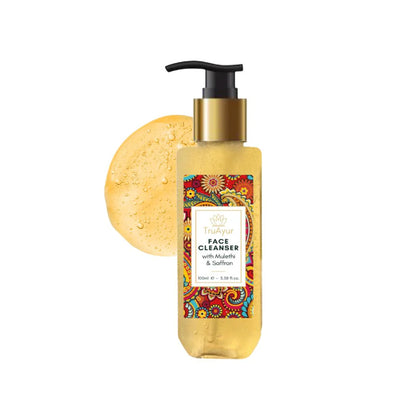 Ritual de noche Saffron Glow (crema de noche de oro de 24 quilates y limpiador facial)
