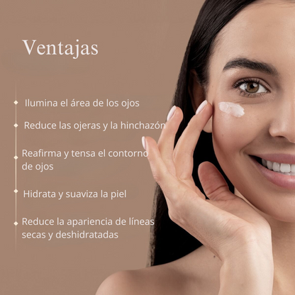 18 hierbas suero contorno de ojos enriquecido para iluminar, tonificar, descongestionar y reducir las ojeras