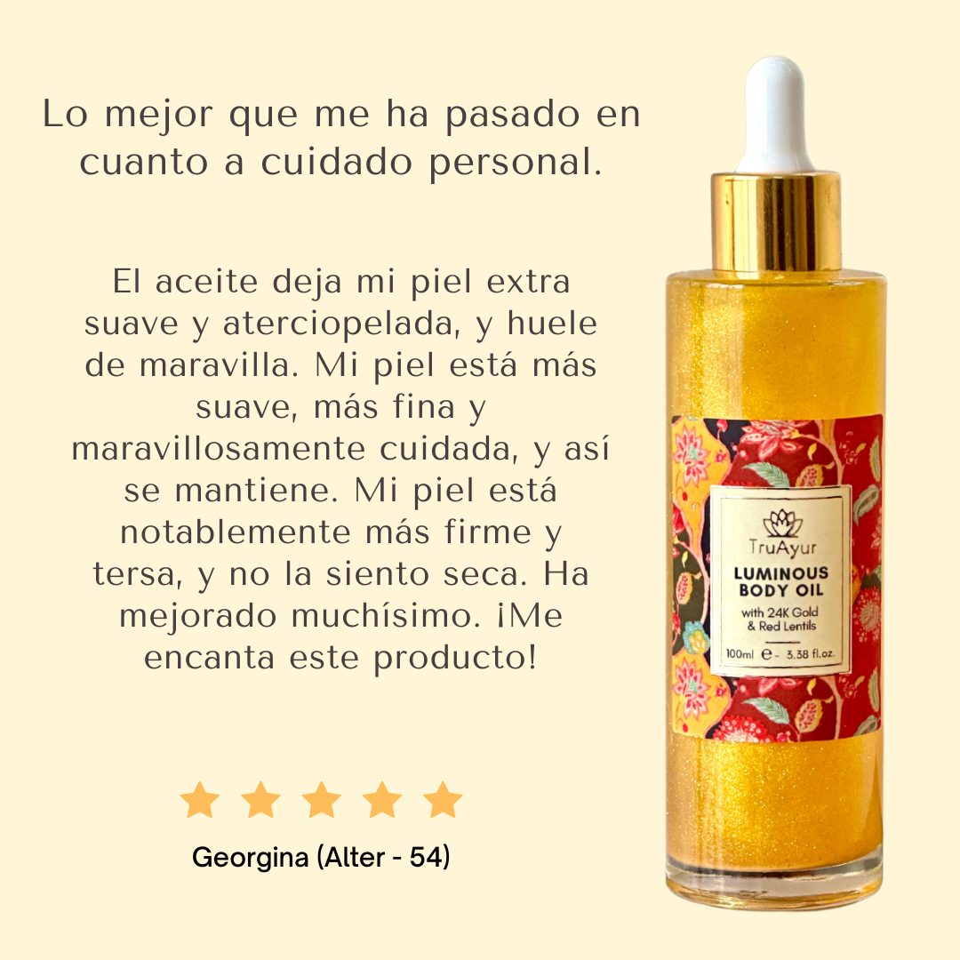 16 Hierbas Aceite Corporal Enriquecida para Piel Seca y Envejecida