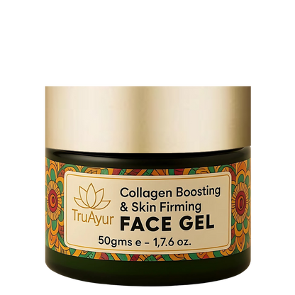 Gel facial reafirmante y estimulante del colágeno con cicatrices, aloe vera, té verde y moringa